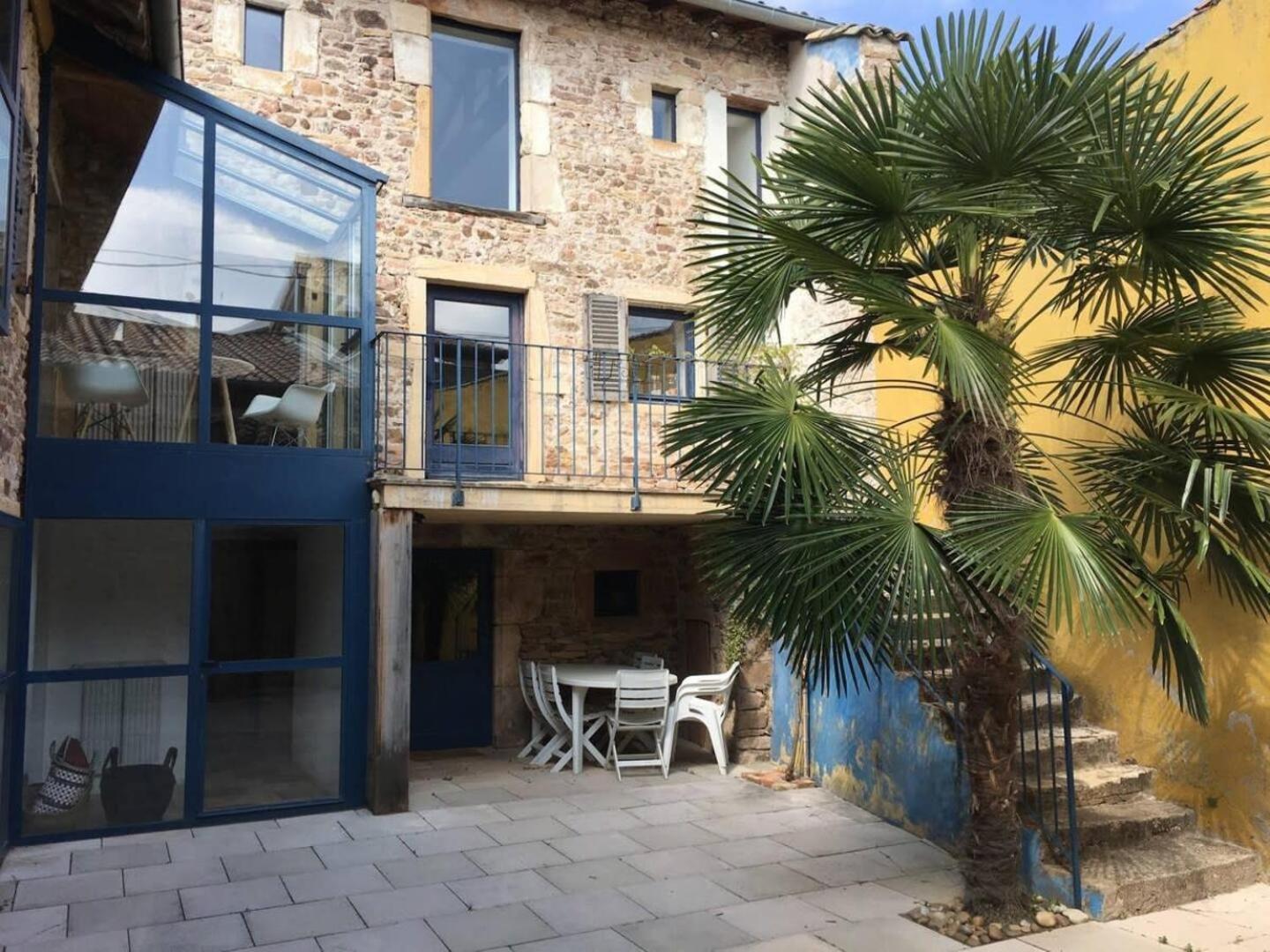 Lumineuse Et Spacieuse Maison Style Loft Saint-Amour-Bellevue Dış mekan fotoğraf